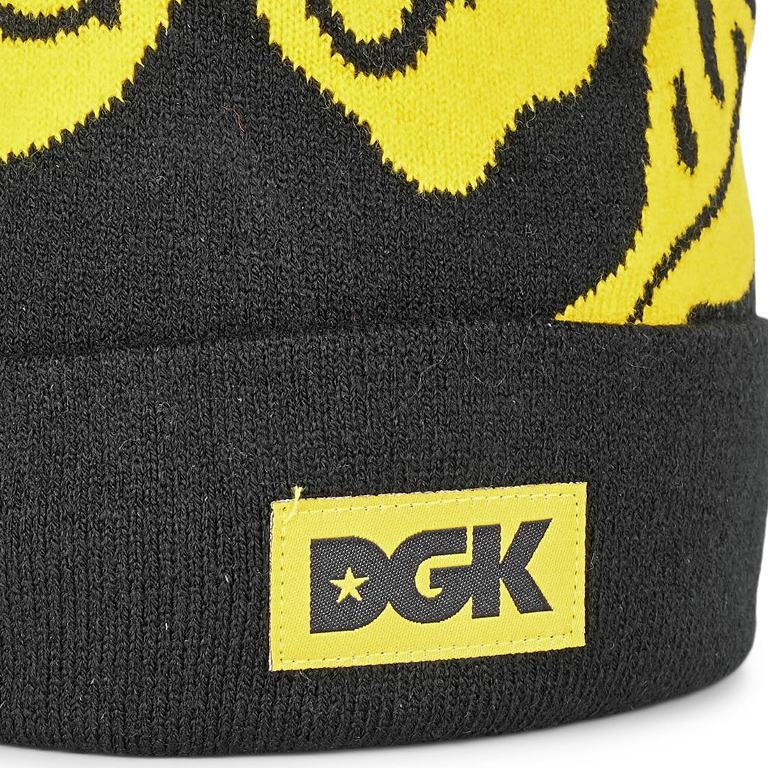 DGK Drip Beanie Hat Black Supereight