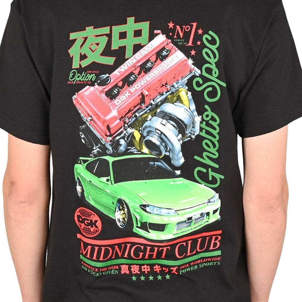 DGK Only Option Short Sleeved T-Shirt - Black