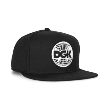 DGK World Snapback Cap - Black