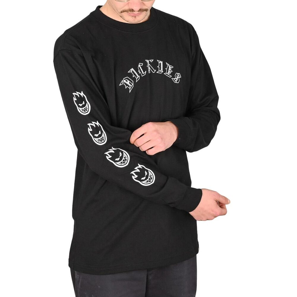 Dickies x Spitfire L/S T-Shirt - Black