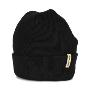 Element Dusk Low Merino Beanie Hat - Flint Black