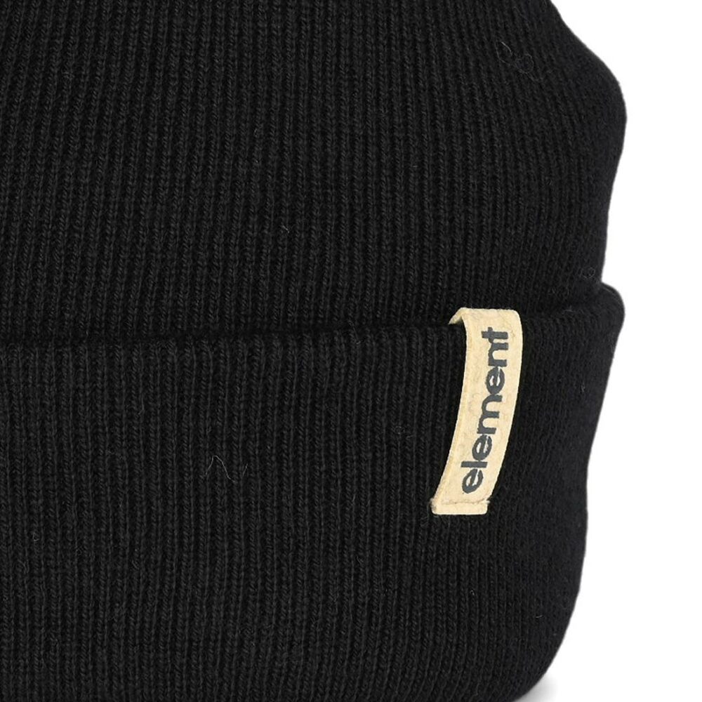 Element Dusk Low Merino Beanie Hat - Flint Black