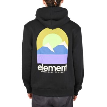 Element Halo Pullover Hoodie - Flint Black