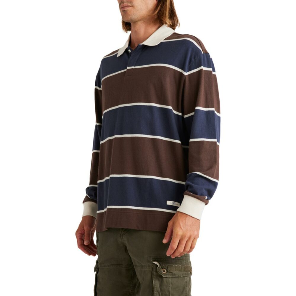Element Splengler Long-Sleeved Polo T-Shirt - Bracken