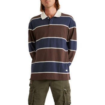 Element Splengler Long-Sleeved Polo T-Shirt - Bracken