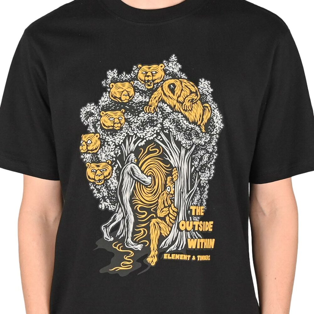 Element x Timber The Portal S/S T-Shirt - Flint Black