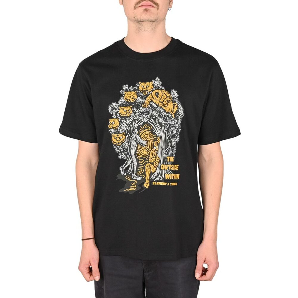 Element x Timber The Portal S/S T-Shirt - Flint Black