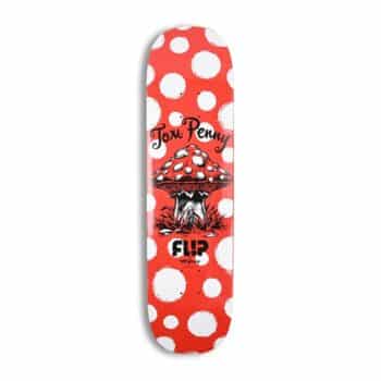 Flip Tom Penny Dots 8.125" Skateboard Deck - Red