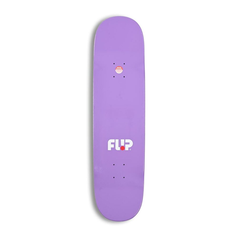 Flip Tom Penny Dots 8.375" Skateboard Deck - Purple
