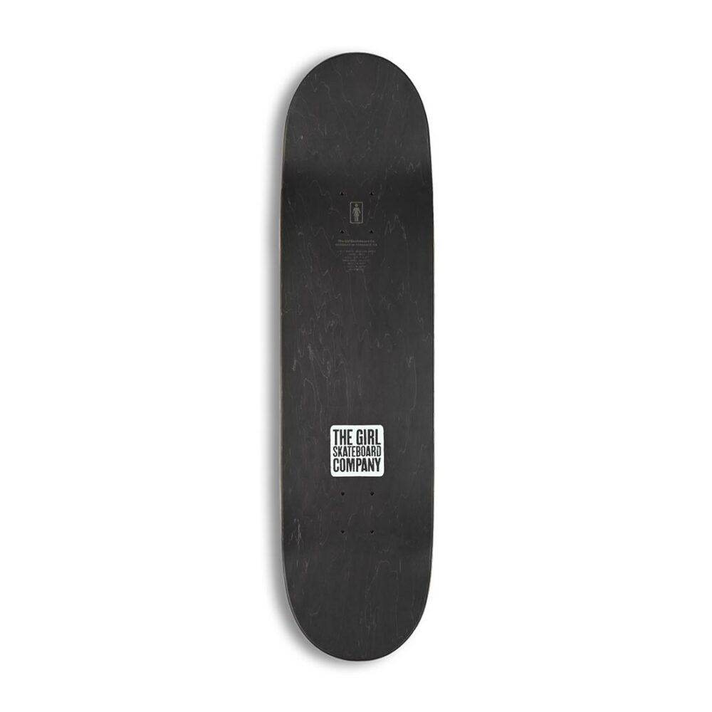 Girl Rowan Davis OG Black White Skateboard Deck
