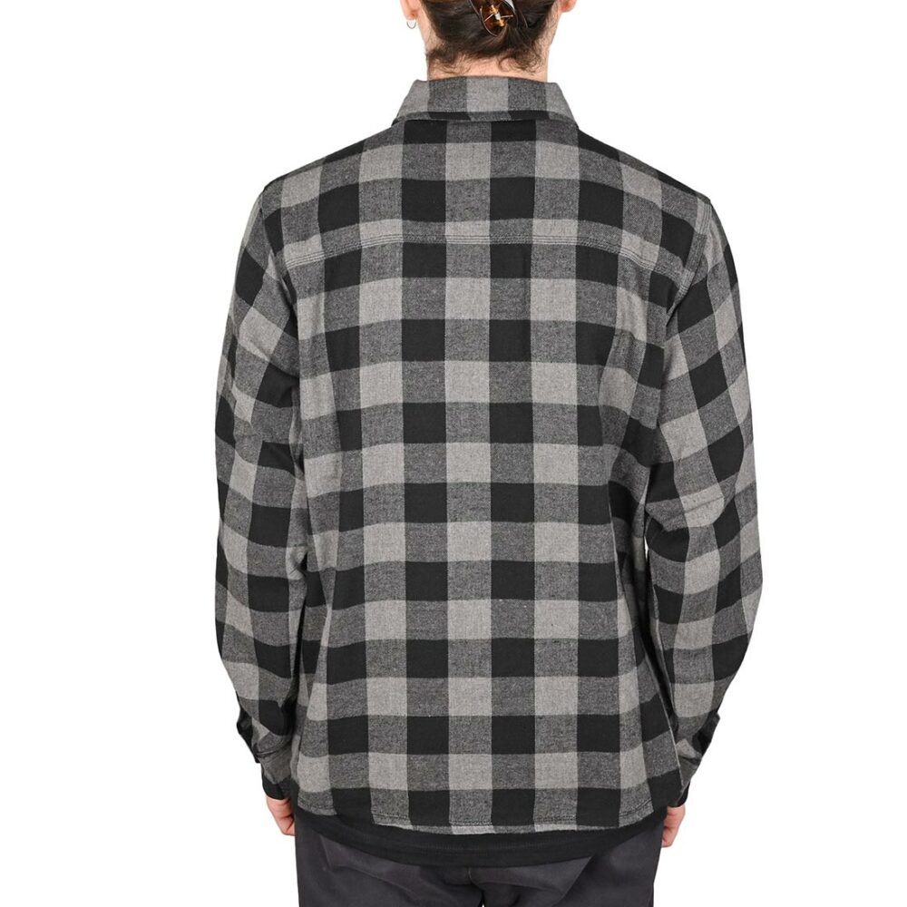 Independent Belmont L/S Shirt - Grey Check