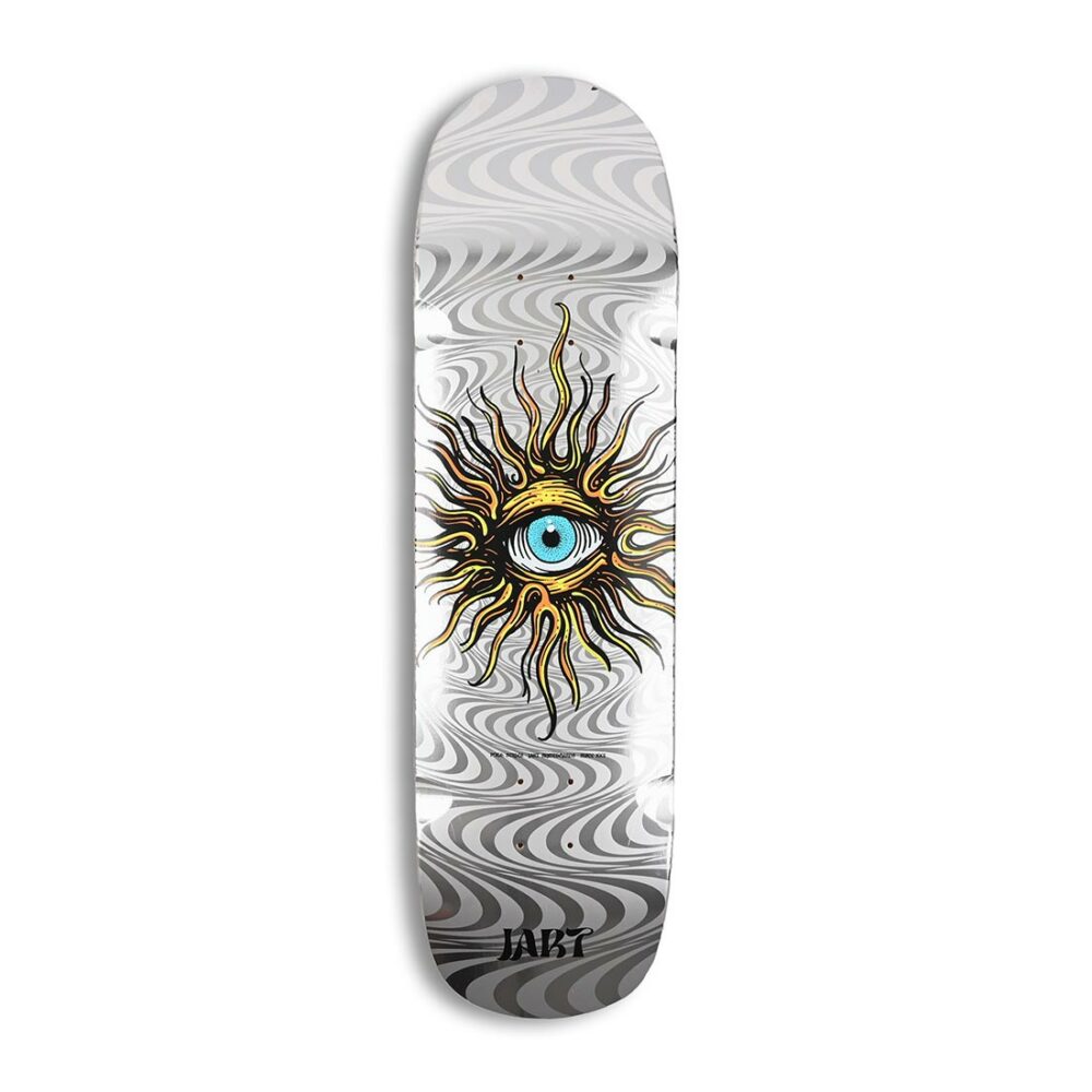 Jart Horus 8.5" Skateboard Deck - Silver Foil