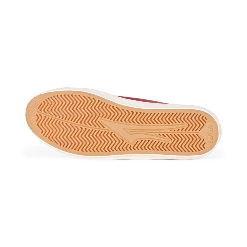 Lakai Newport Skate Shoes - Burgundy
