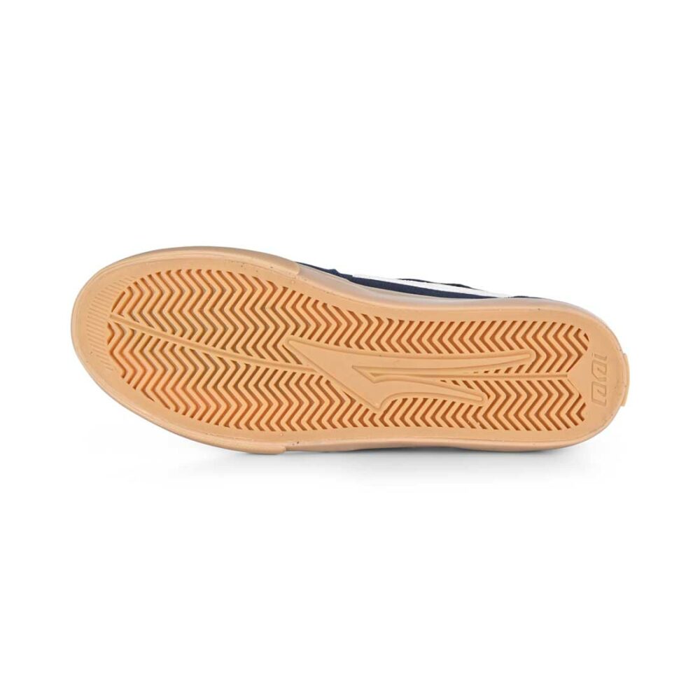 Lakai York Skate Shoes - Navy/Gum