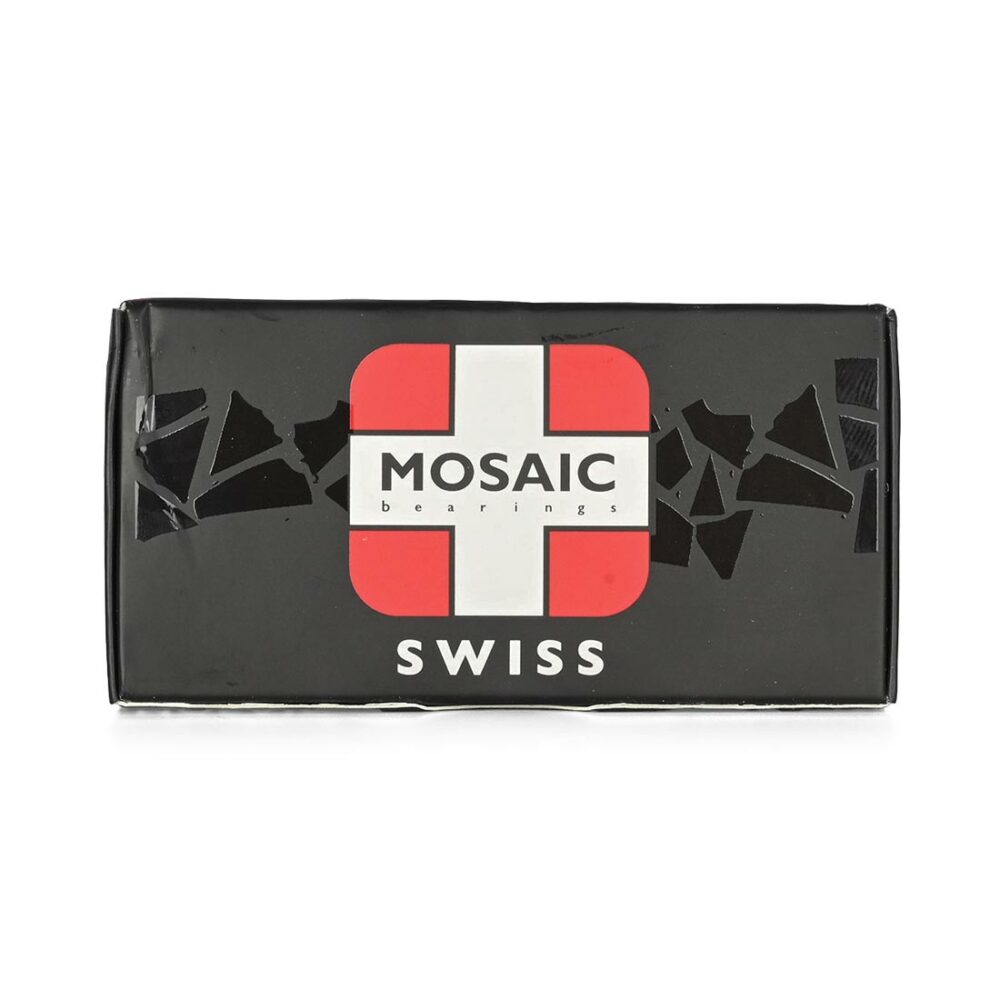 Mosaic Swiss Precision Bearings - Silver/Black