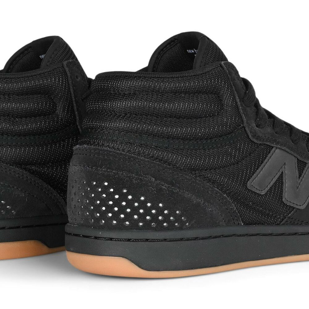 New Balance Numeric 440 High-Top V2 Skate Shoes - Black/Gum