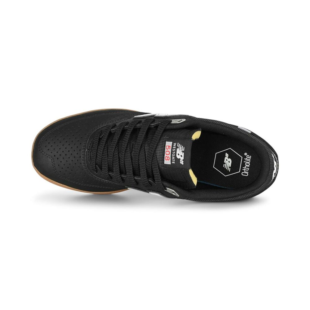 New Balance Numeric 508 Westgate Skate Shoes - Black/Gum