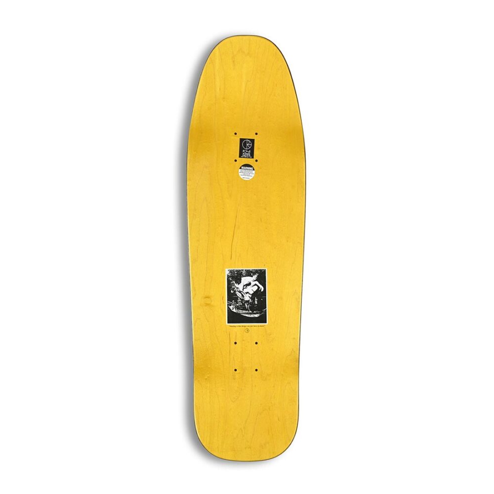 Polar David Stenstrom Tape and Panther Veneer 9.25" Skateboard Deck