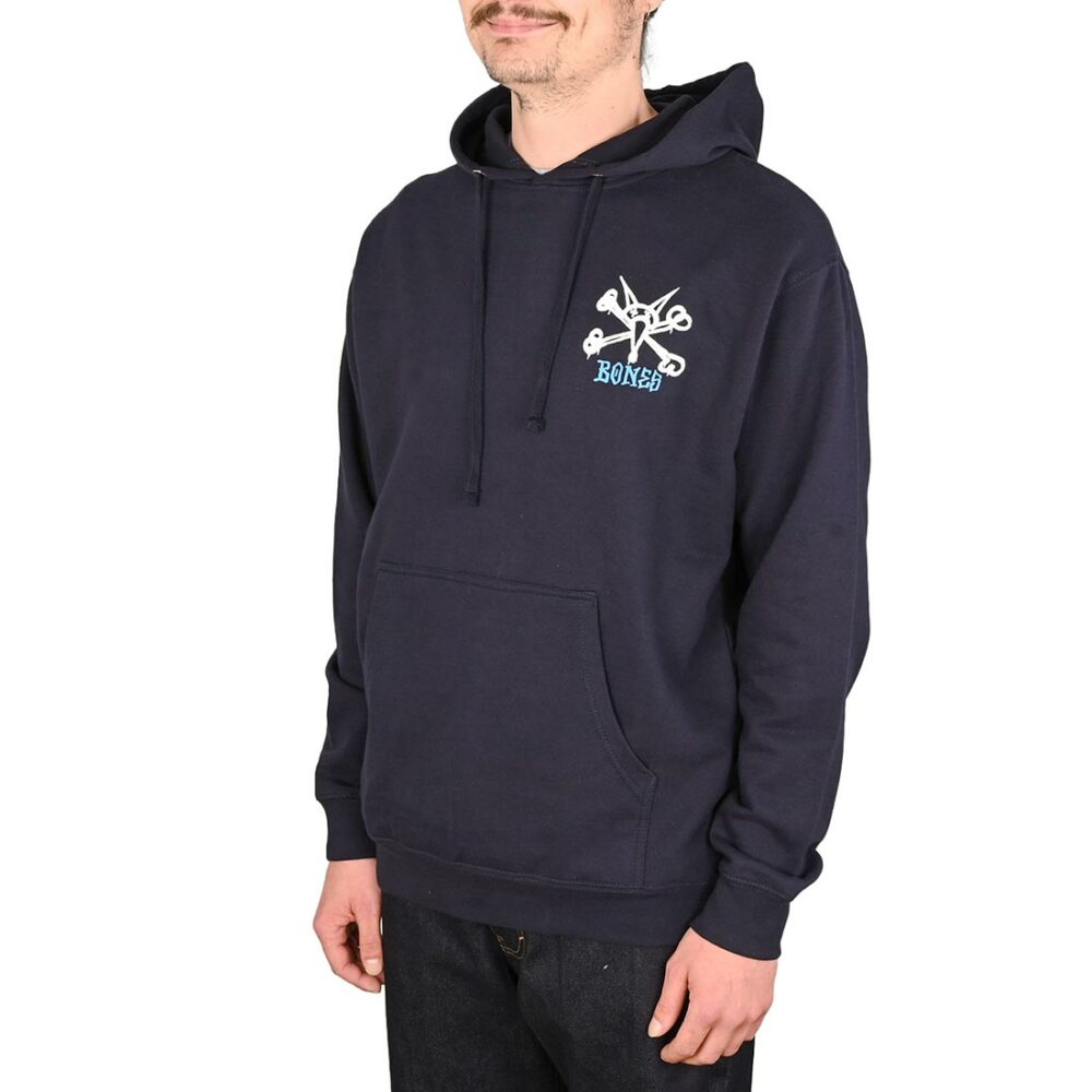 Powell Peralta Rat Bones Pullover Hoodie - Navy