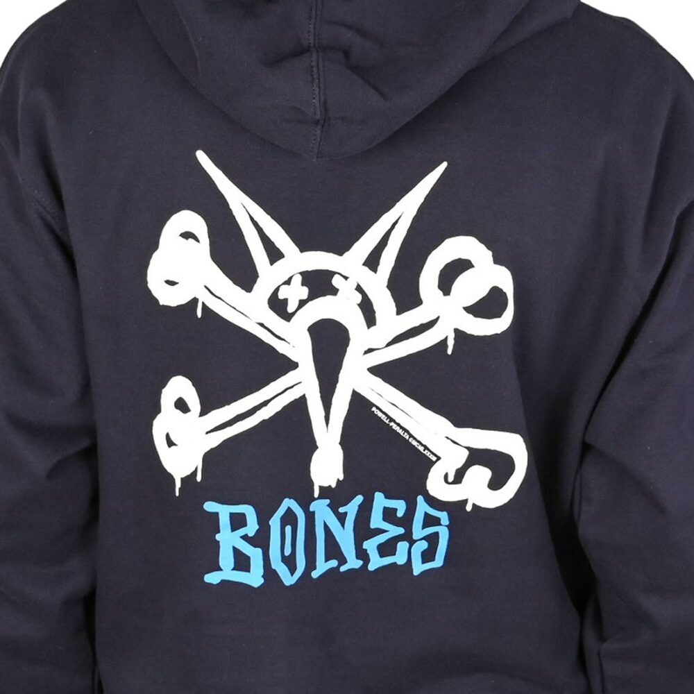 Powell Peralta Rat Bones Pullover Hoodie - Navy