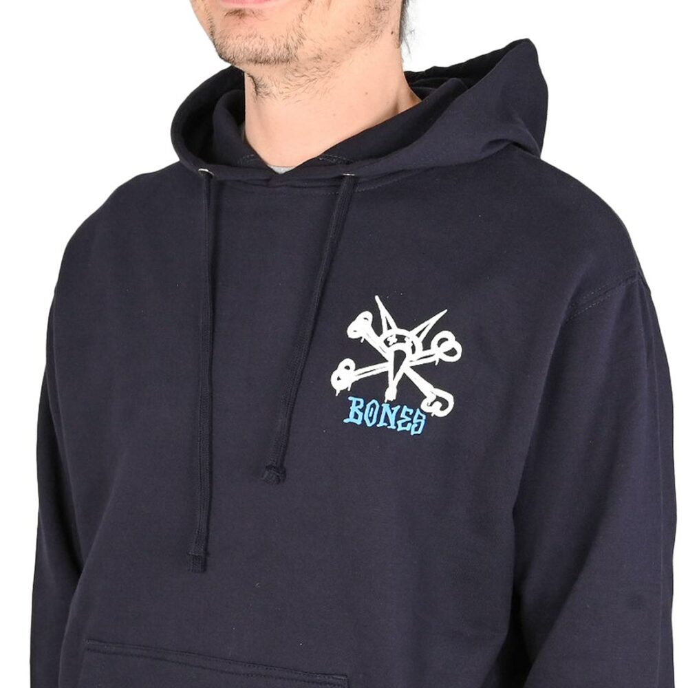 Powell Peralta Rat Bones Pullover Hoodie - Navy