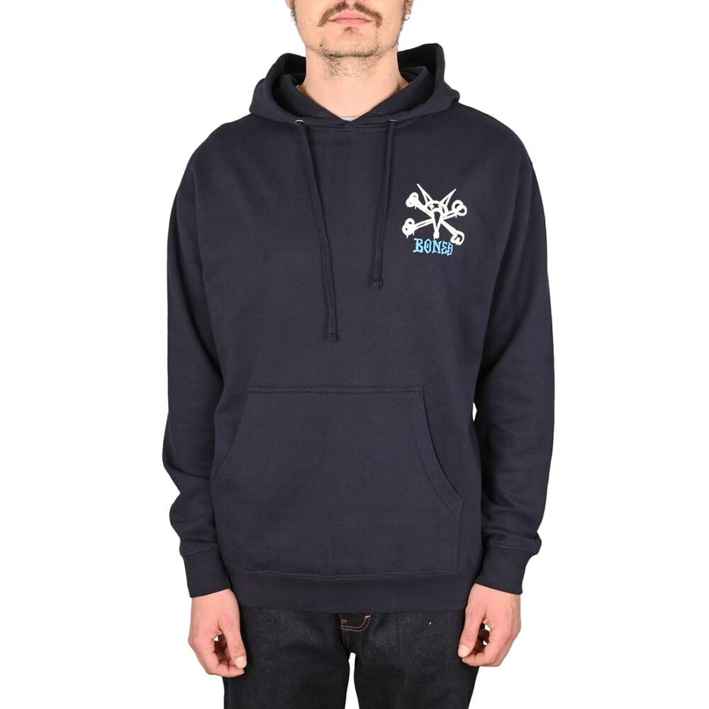 Powell Peralta Rat Bones Pullover Hoodie - Navy