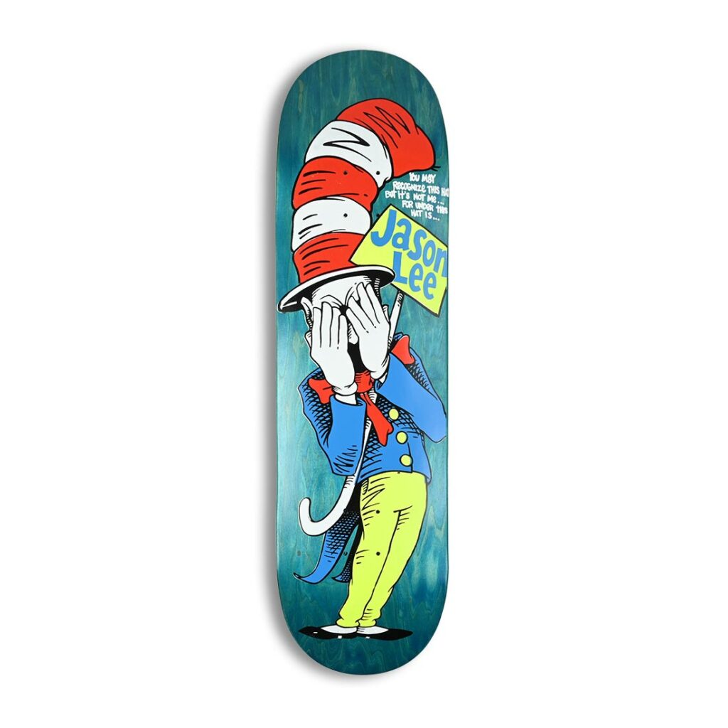 Primewood LA Jason Lee Cat In The Hat Skateboard Deck