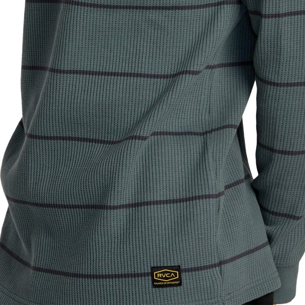 RVCA Dayshift Thermal L/S T-Shirt - Balsam Green