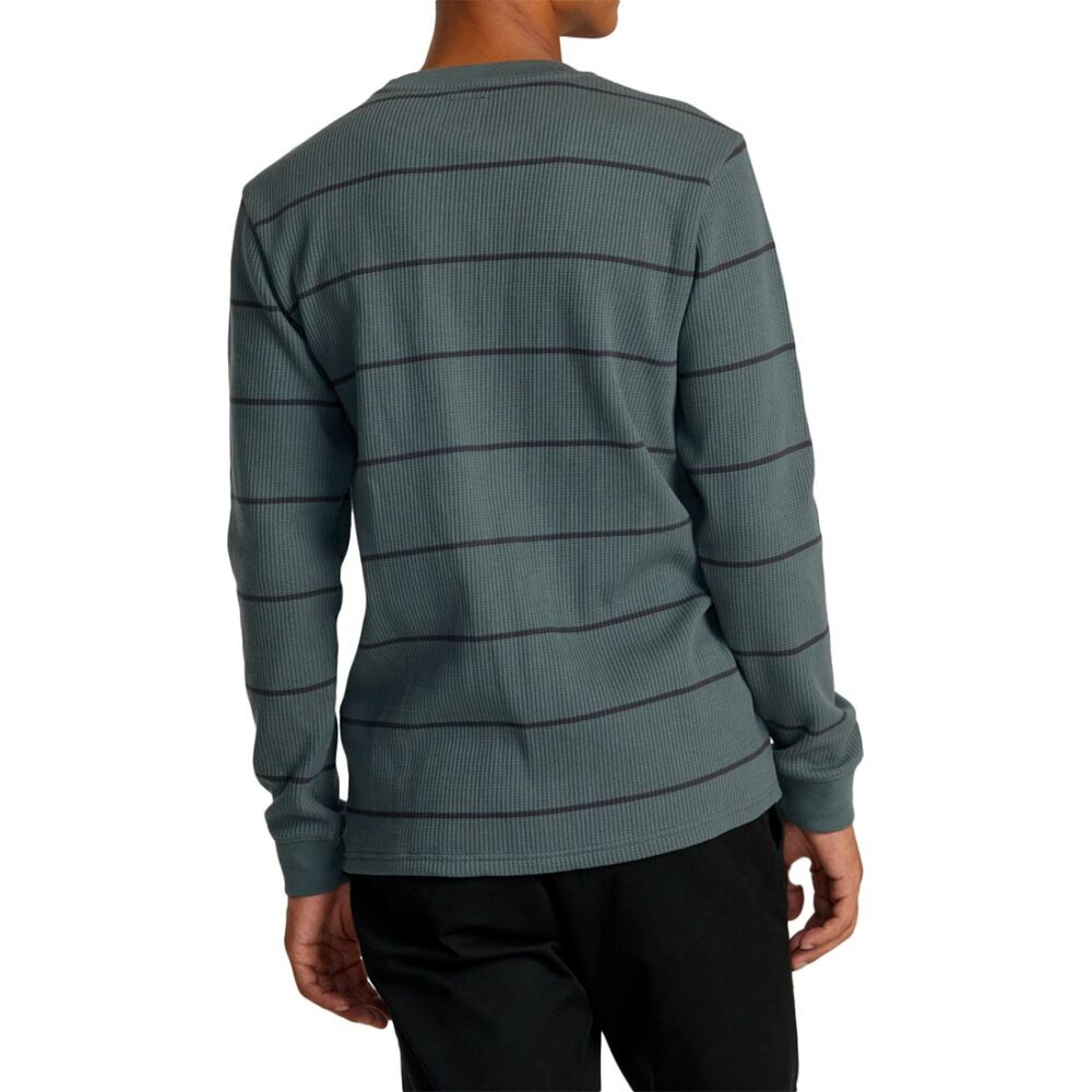 RVCA Dayshift Thermal L/S T-Shirt - Balsam Green