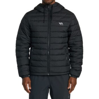 RVCA Packable Puffa Hooded Jacket - Black