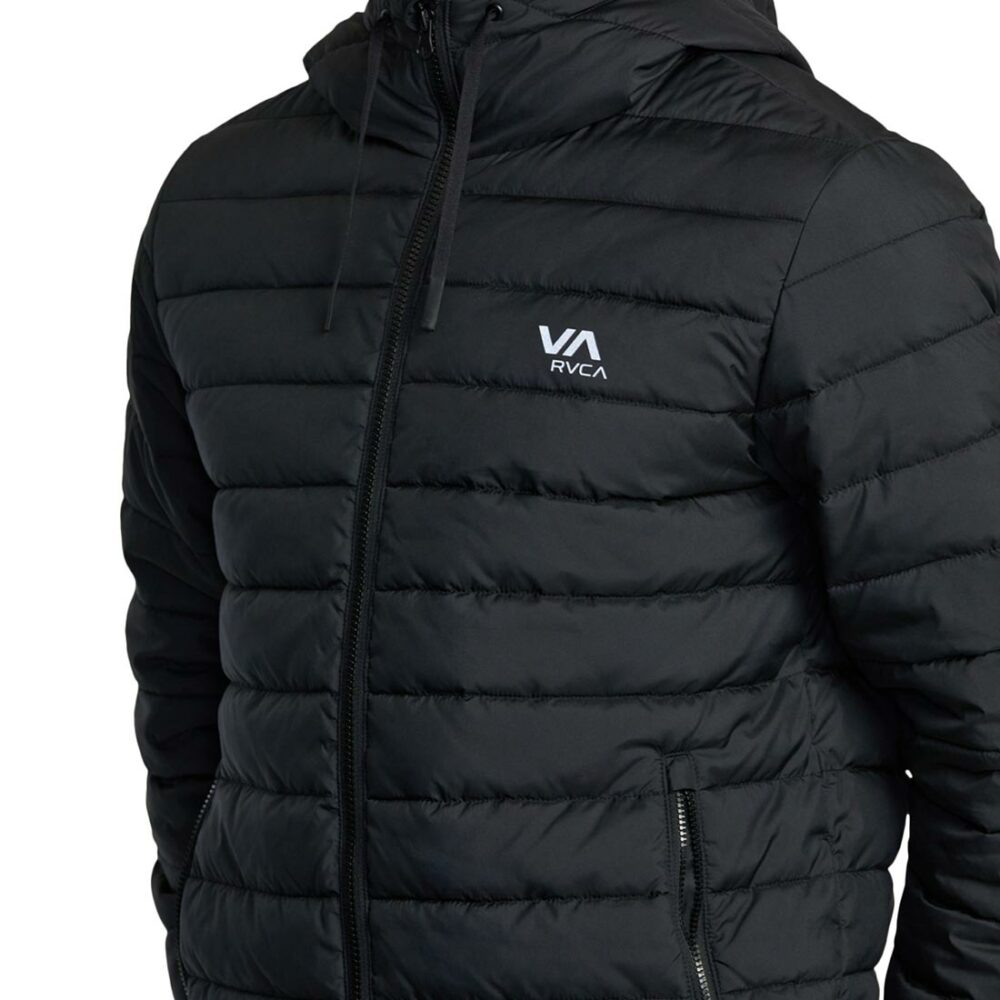 RVCA Packable Puffa Hooded Jacket - Black