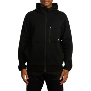 RVCA Sport Tech Zip-Up Hoodie - Black 2