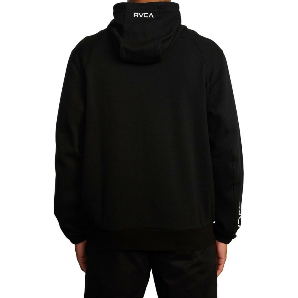 RVCA Sport Tech Zip-Up Hoodie - Black 2