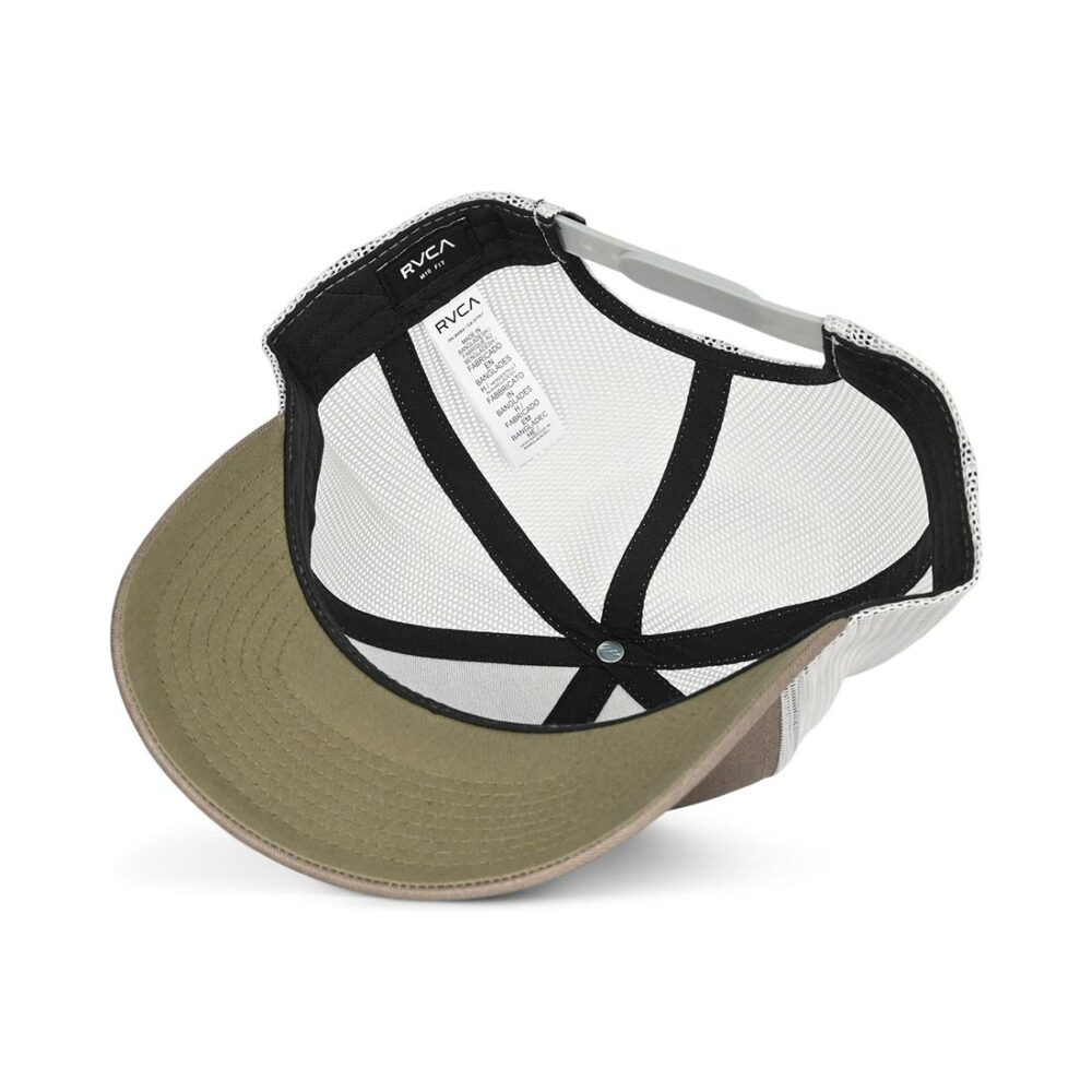 RVCA VA Station Trucker Cap - Wood