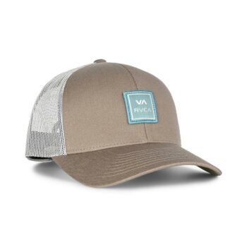 RVCA VA Station Trucker Cap - Wood