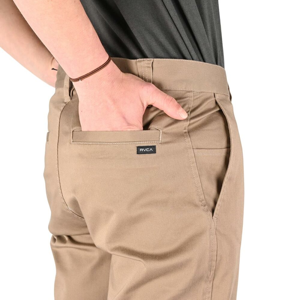 RVCA Weekend Stretch Pant - Dark Khaki (AW24)