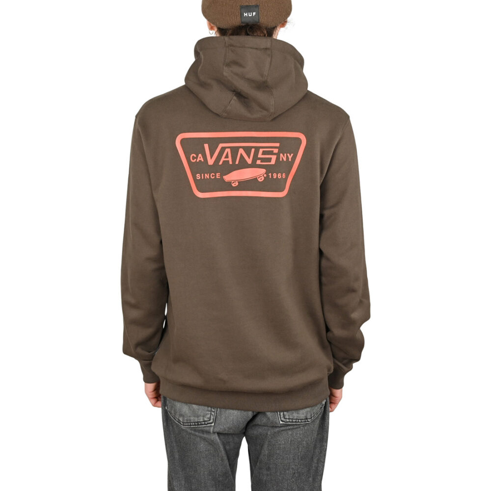 Vans Full Patch Pullover Hoodie - Turkish Coffee