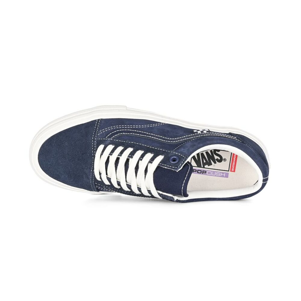 Vans Old Skool Wrap Skate Shoes - Deep Navy/White