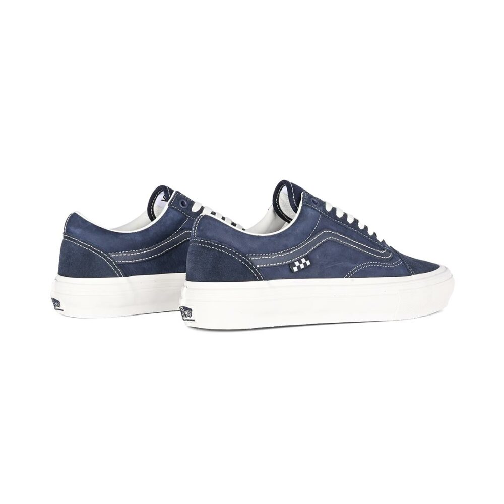 Vans Old Skool Wrap Skate Shoes - Deep Navy/White