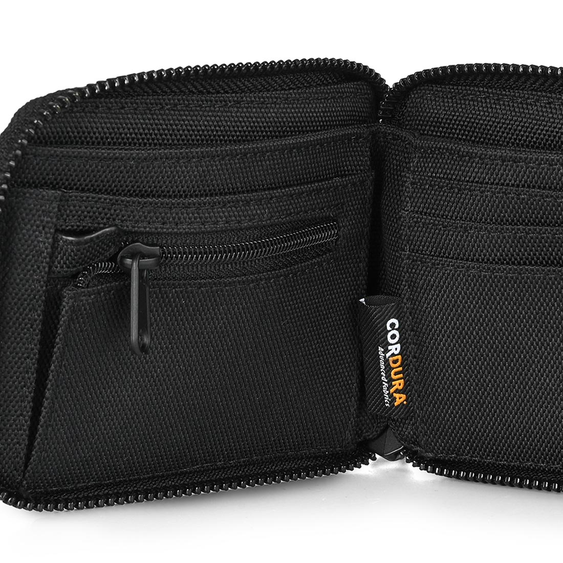 Vans Ordway Zip Bifold Wallet Black Supereight