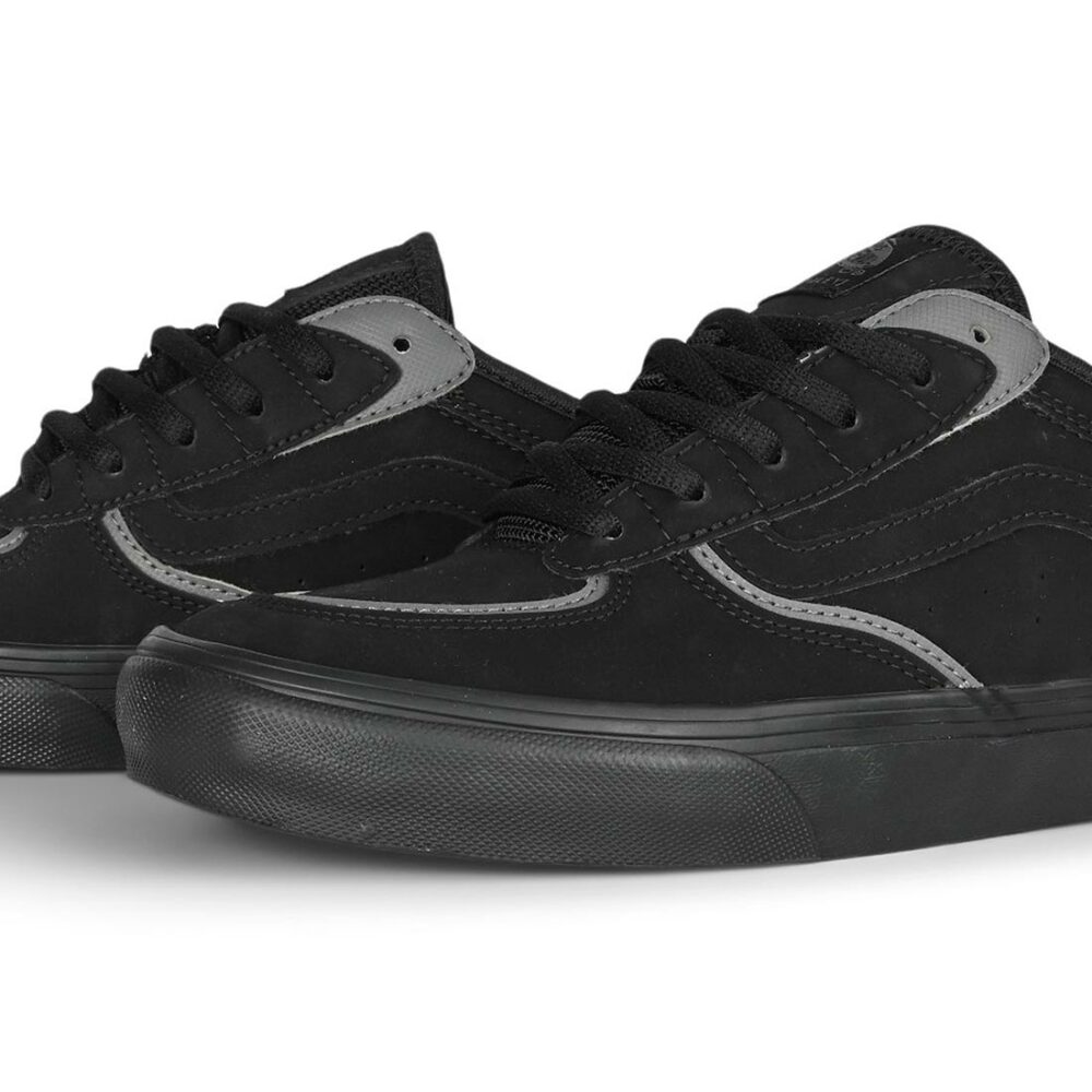 Vans Rowley Pro Skate Shoes - Black/Pewter