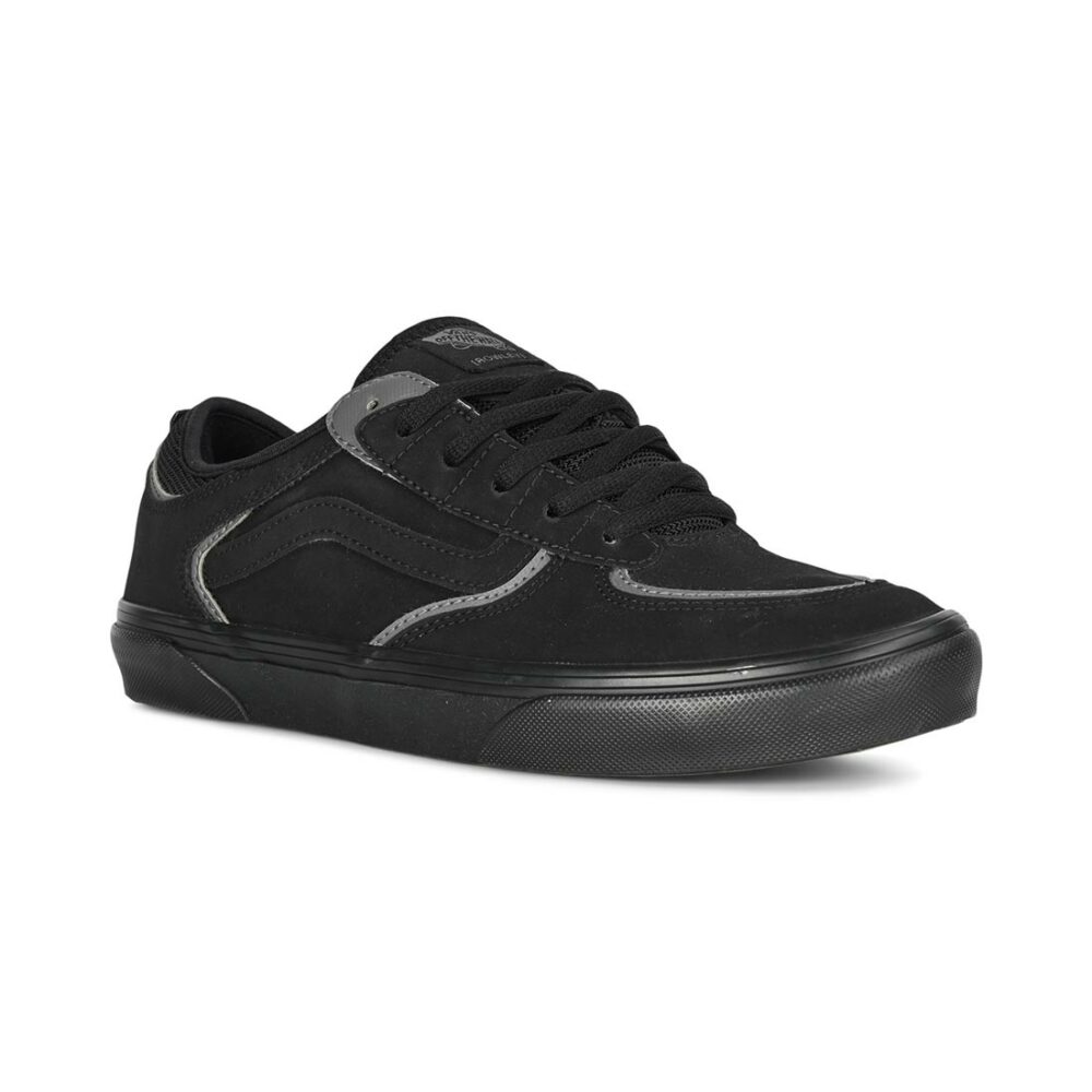 Vans Rowley Pro Skate Shoes - Black/Pewter
