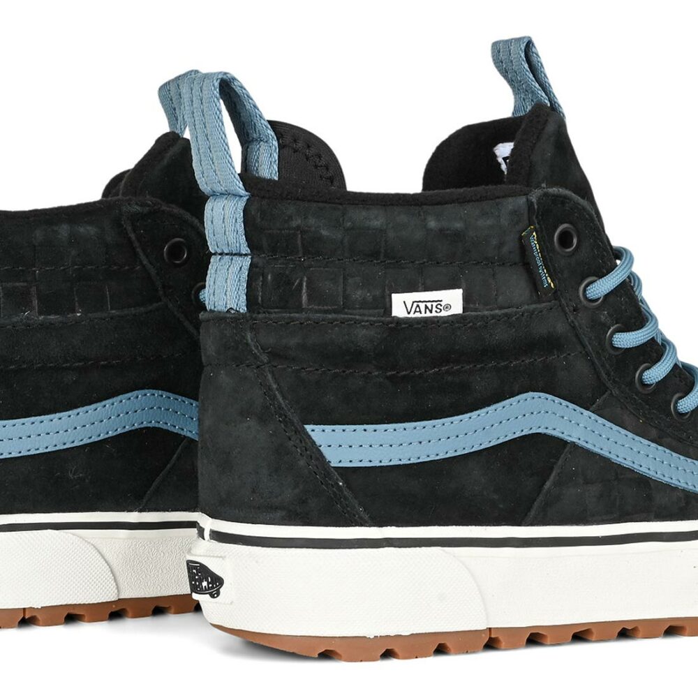 Vans Sk8-Hi MTE-2 Winterised Skate Shoes - Tonal Check Black
