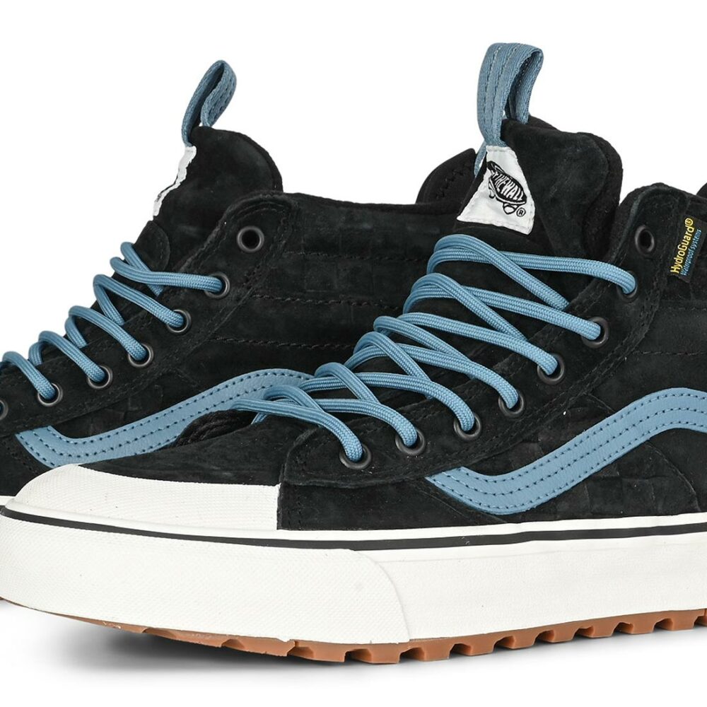 Vans Sk8-Hi MTE-2 Winterised Skate Shoes - Tonal Check Black