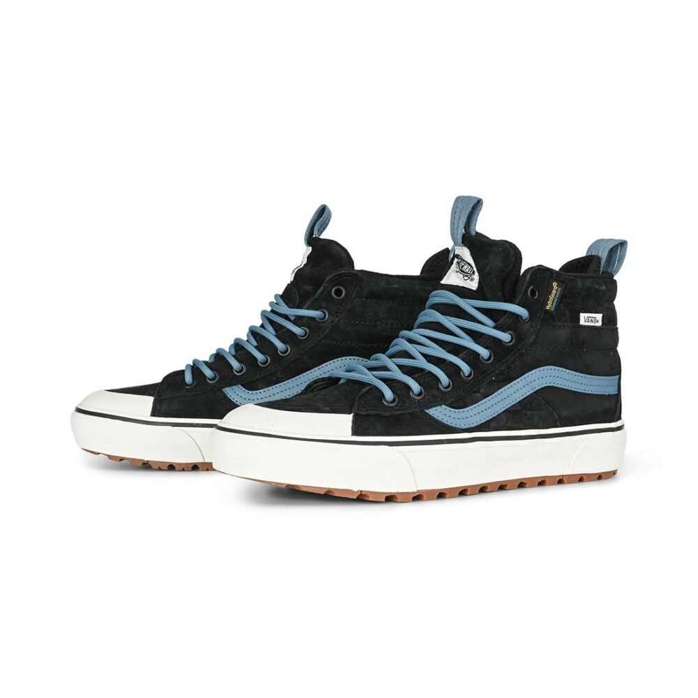 Vans Sk8-Hi MTE-2 Winterised Skate Shoes - Tonal Check Black