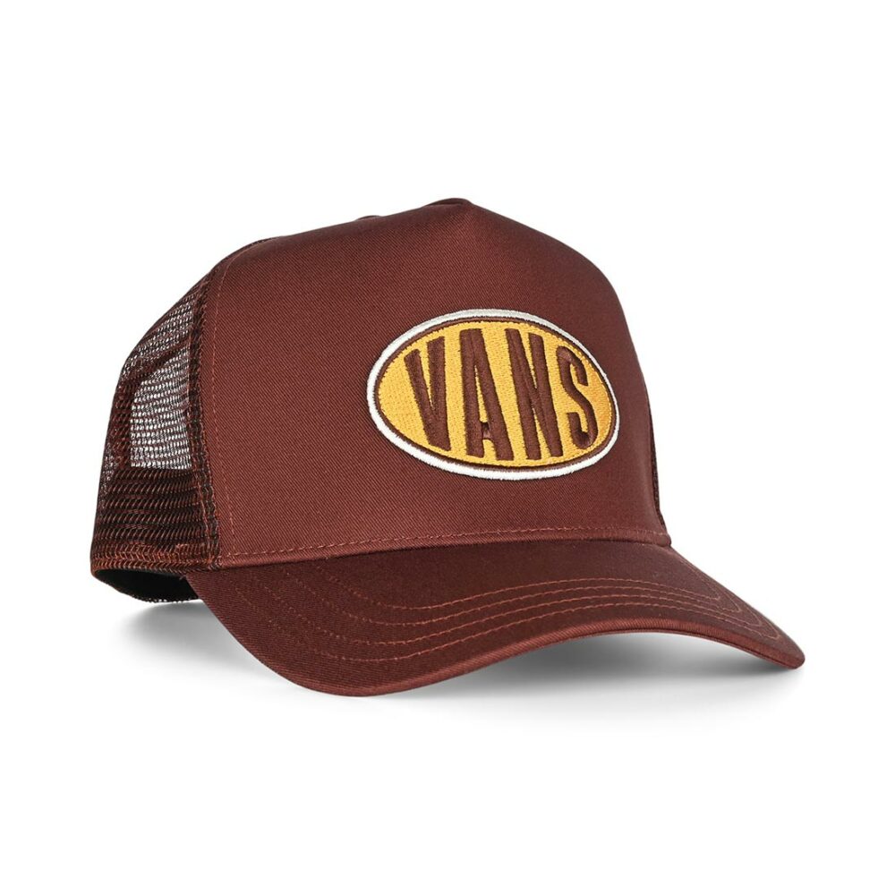 Vans Spray On Trucker Hat - Bitter Chocolate
