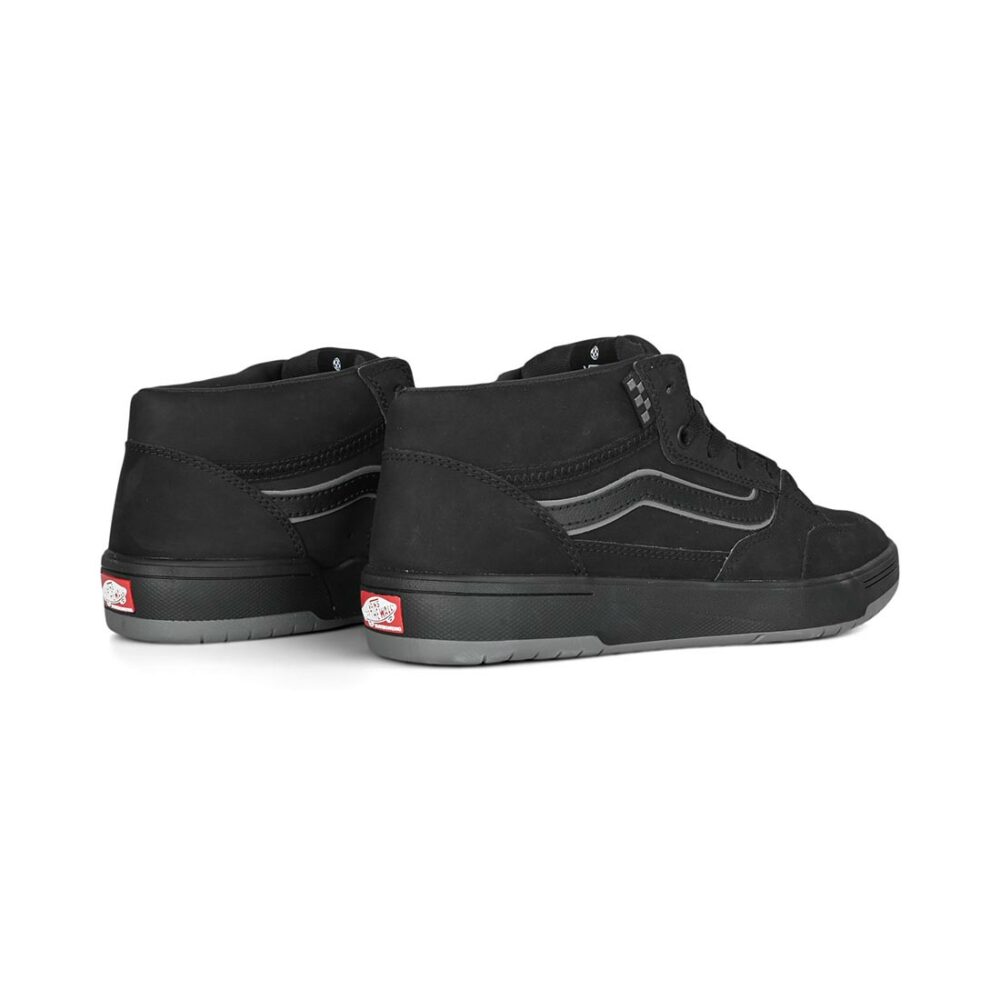 Vans Zahba Mid Skate Shoes - Black/Pewter