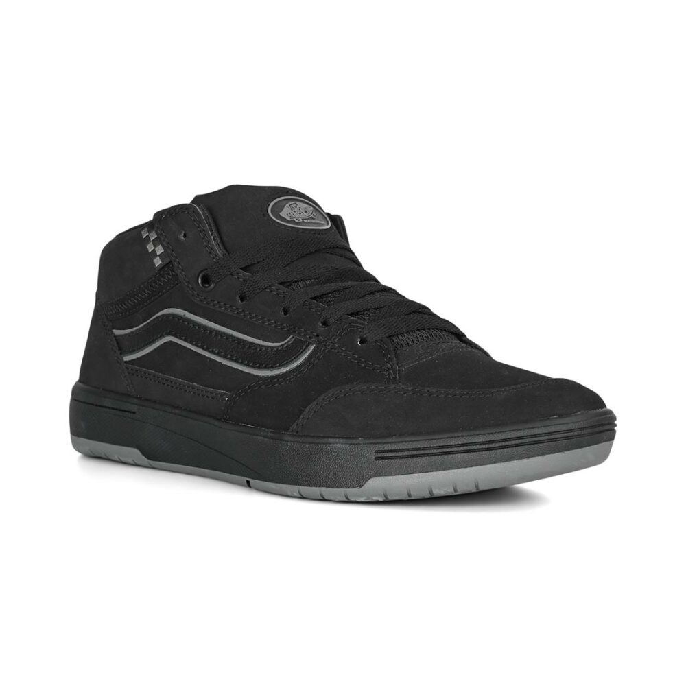 Vans Zahba Mid Skate Shoes - Black/Pewter