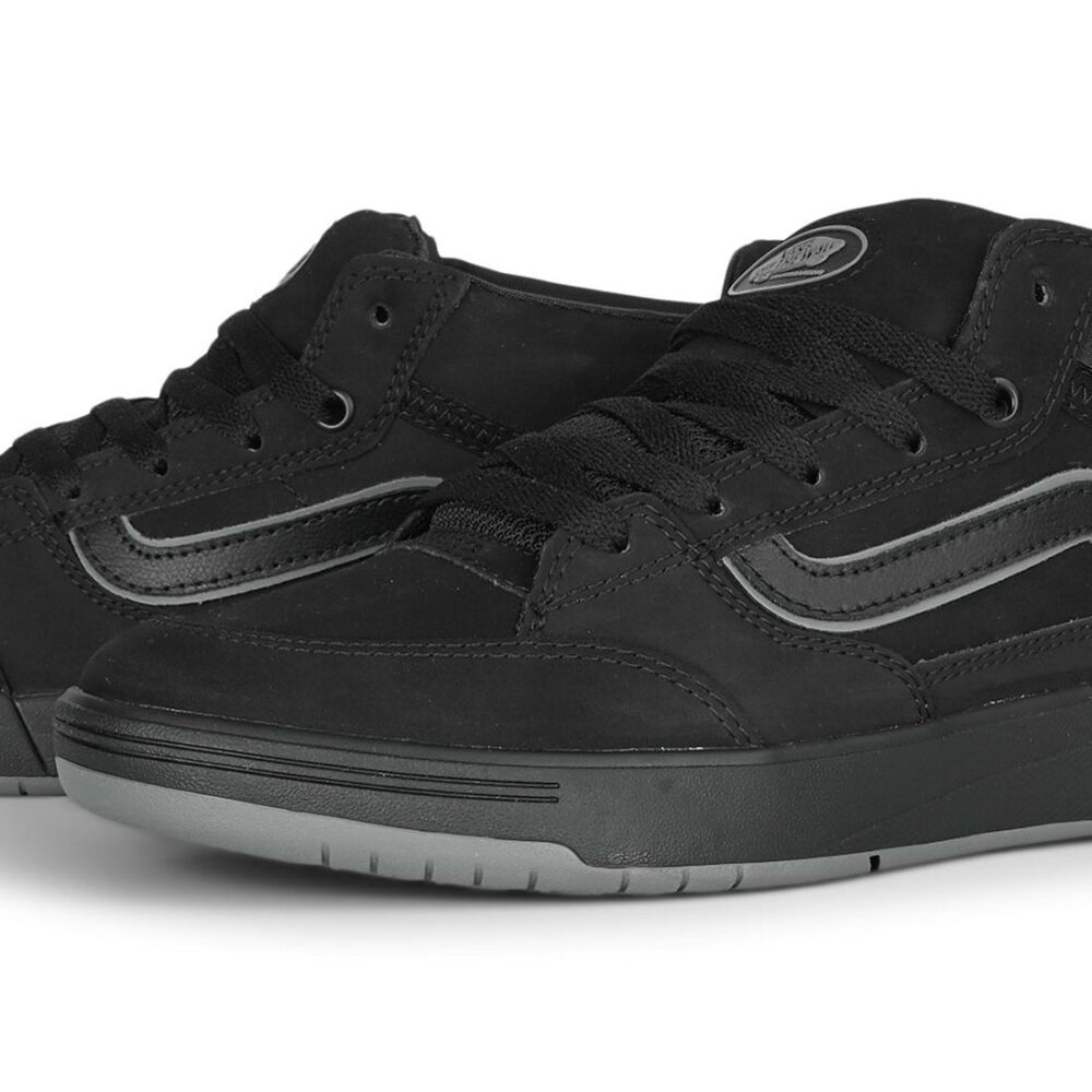 Vans Zahba Mid Skate Shoes - Black/Pewter