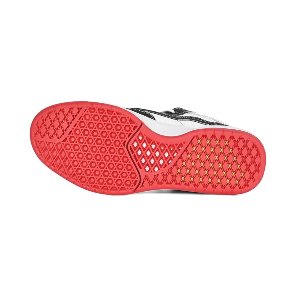 Vans Zahba Mid Skate Shoes - Black/White/Red